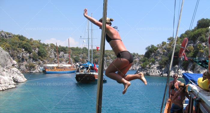 Fethiye Olympos Cabin Cruise